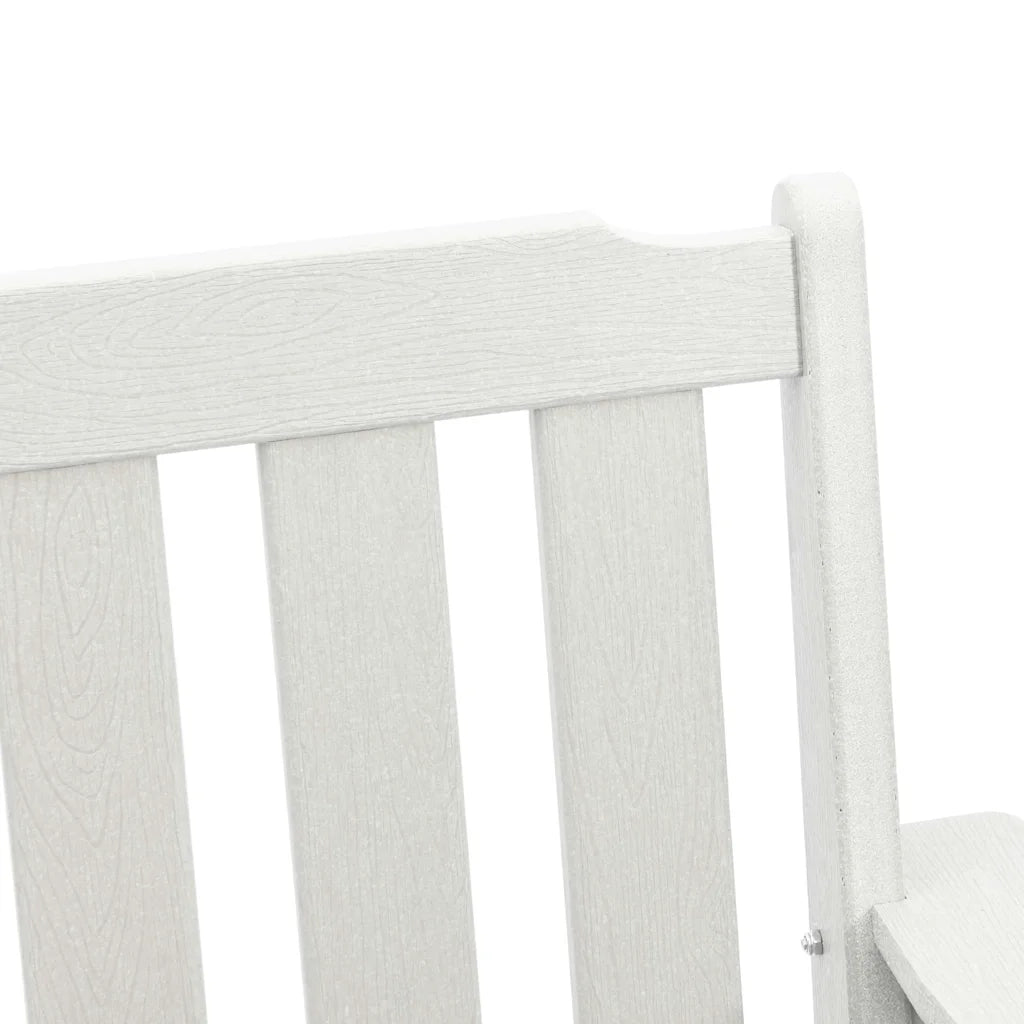 Sedia da pranzo da giardino 2 pcs Bianco 65,5 x 59 x 88 cm HDPE 42006604