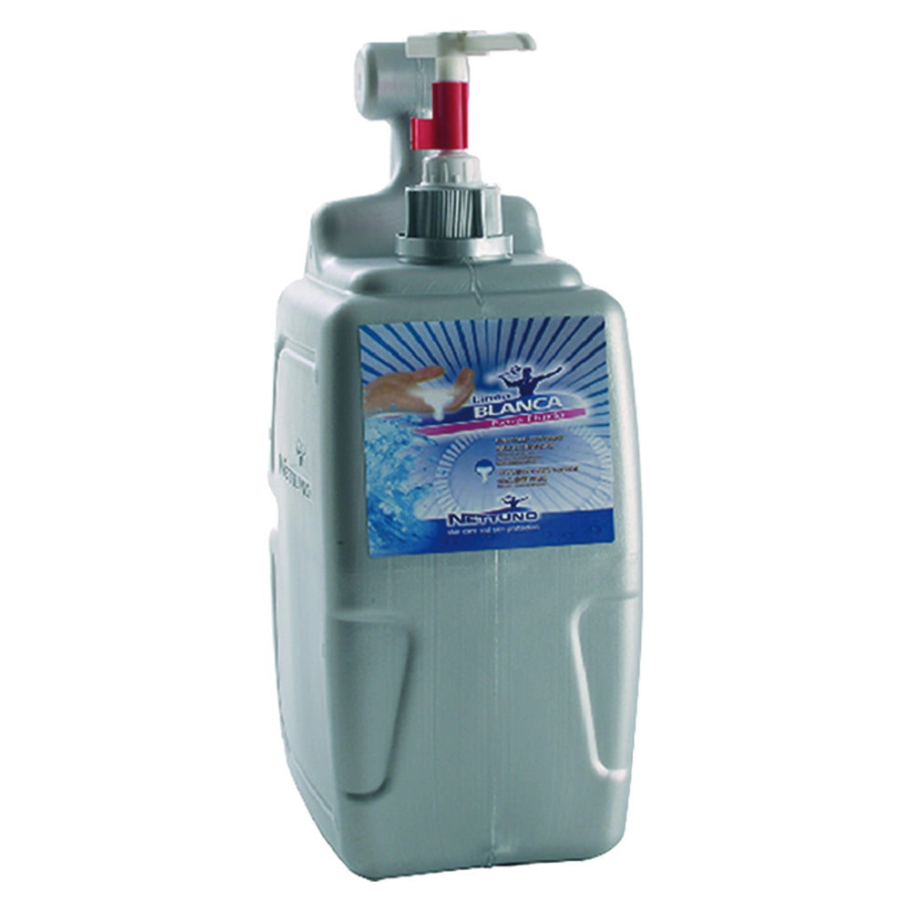LAVAMANI EXTRA FLUIDA 'BLANCA' Lt. 5 - con dosatore- 4 pezzi  - NETTUNO