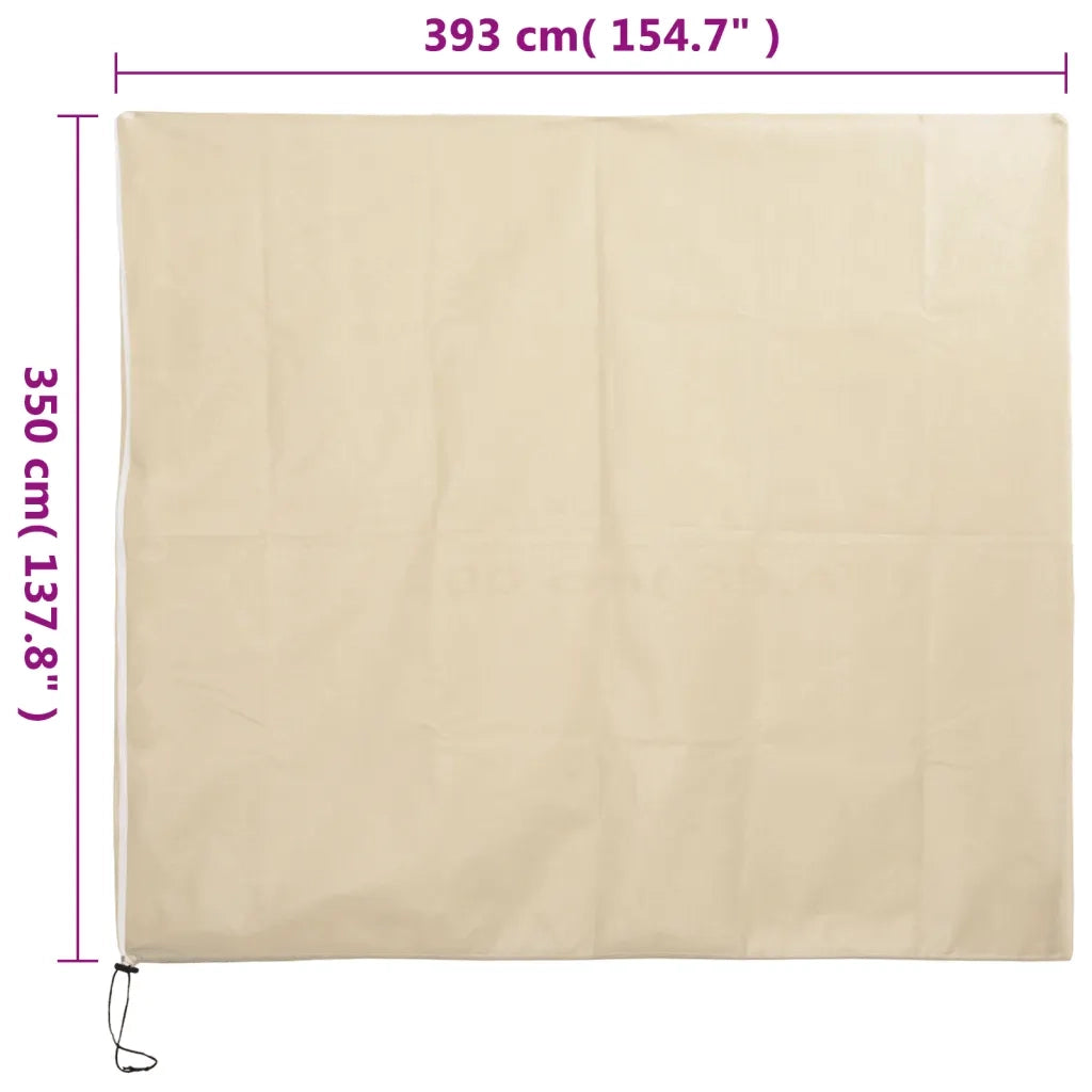 Coperture con Cerniera per Piante 4pz 70 g/m² 3,93x3,5 m 3203564