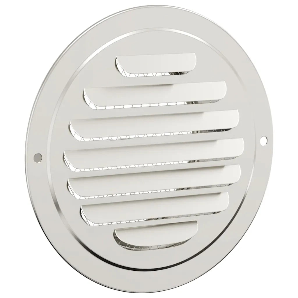 Coperture per ventilazione d'aria 4 pcs Argento 100 mm 42019372