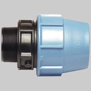 RACCORDO DIRITTO MASCHIO PLASTICA  16 x 1/2     UNIDELTA