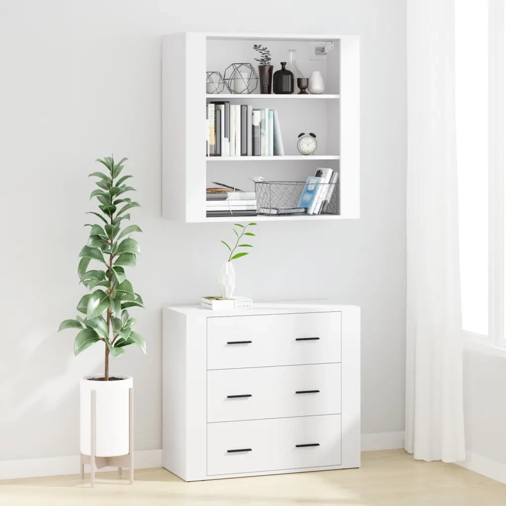 Credenza Bianca in Legno Multistrato 3185391