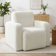 Poltrona Crema corduroy 42042442
