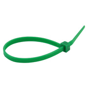 FASCETTA A STRAPPO PER CABLAGGIO mm 2,5 x 100 - verde  - UNIKO
