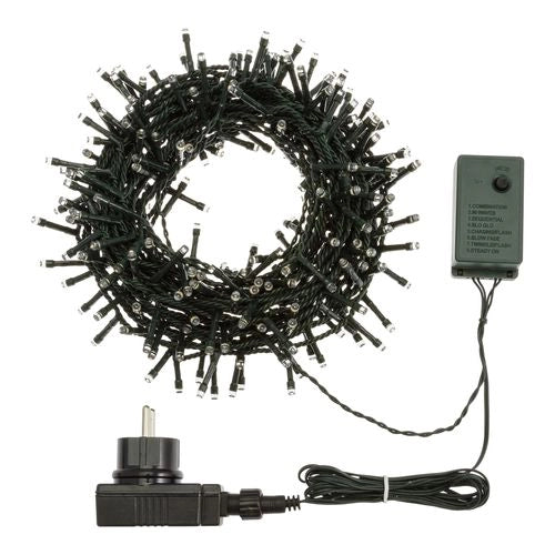 Catena lineare TLE 300 LED MULTICOLORE 2+12,5m