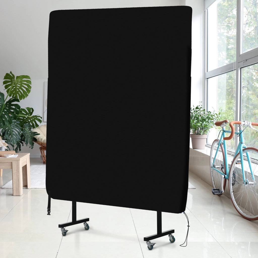 Tappeto per Tavolo da Ping Pong ¨C Minimal ¨C Nero 275x153x5 cm