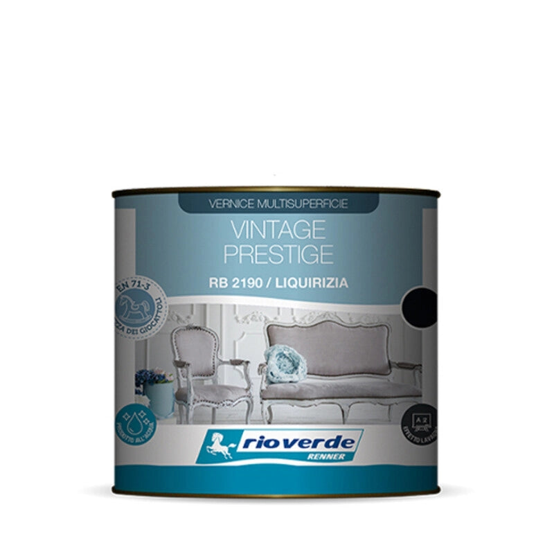 RIOVERDE RB2190 VERNICE VINTAGE 0,500 L LIQUIRIZIA- 1,0 pz