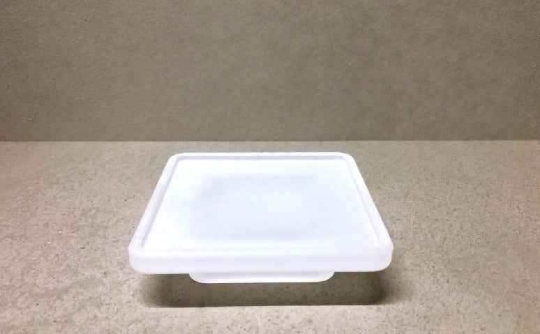 Vaschetta Vetro Sat. Per Sapone Singolo Base 69X69 Mm. - Capannoli
