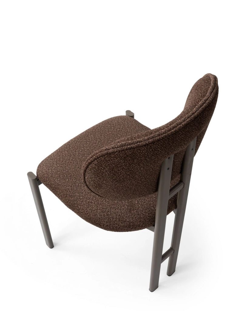 Set di sedie in metallo "Muriz" (2 pezzi) - Marrone