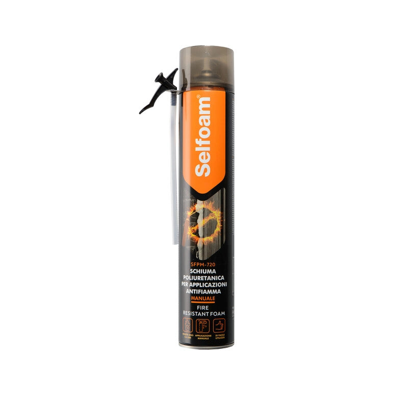 SELSIL SCHIUMA POLIURET ANTIFUOCO MANUALE 750 ML- 1,0 pz