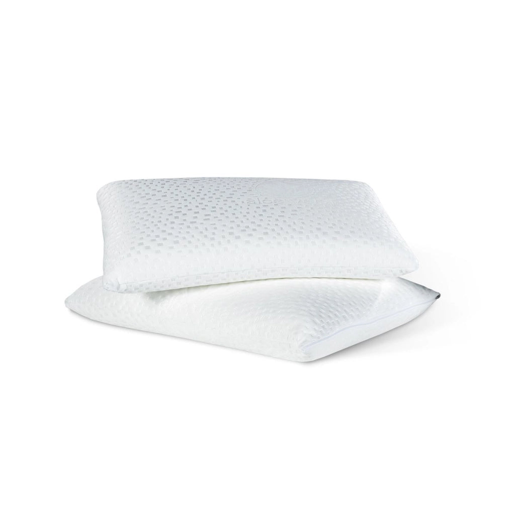 Confezione 2 cuscini in memory foam 60x40 cm