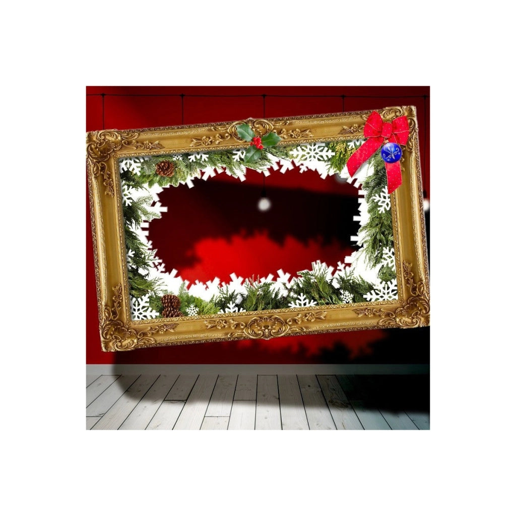Cornice selfie NATALE Misura: 140x100 cm
