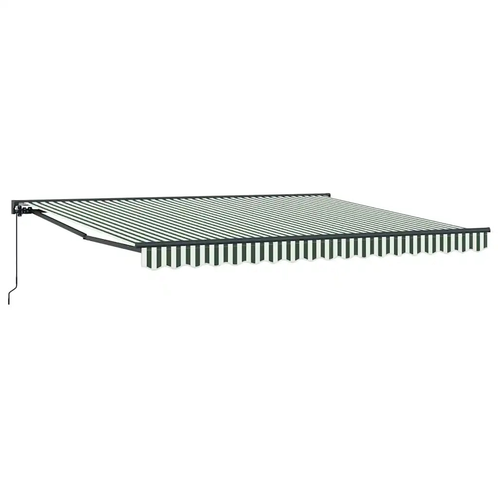 Struttura della tenda Verde e Bianco 400 × 300 cm 3330733
