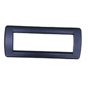 VIMAR IDEA - PLACCA 6M MET BLU EURO