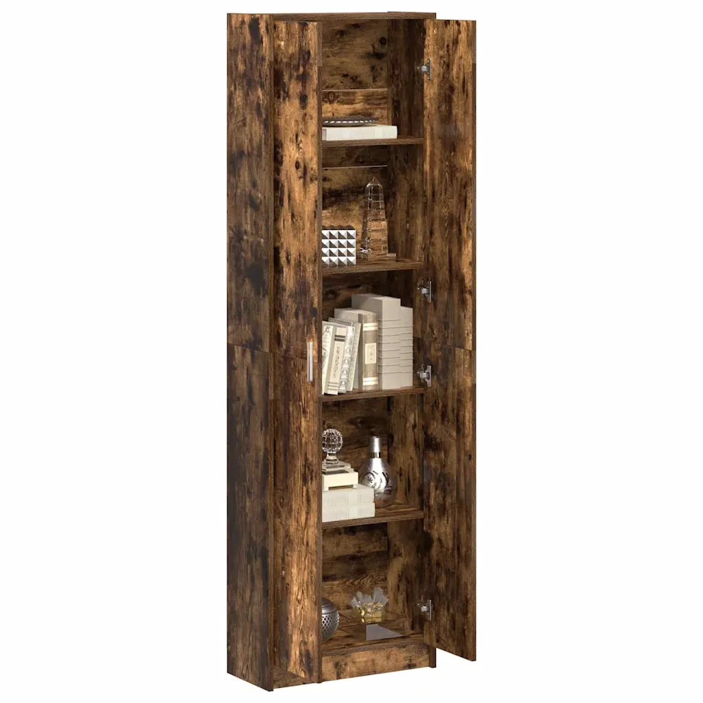 Guardaroba Rovere fum¨¦ 55 x 25 x 189 cm Legno multistrato CFW8395988