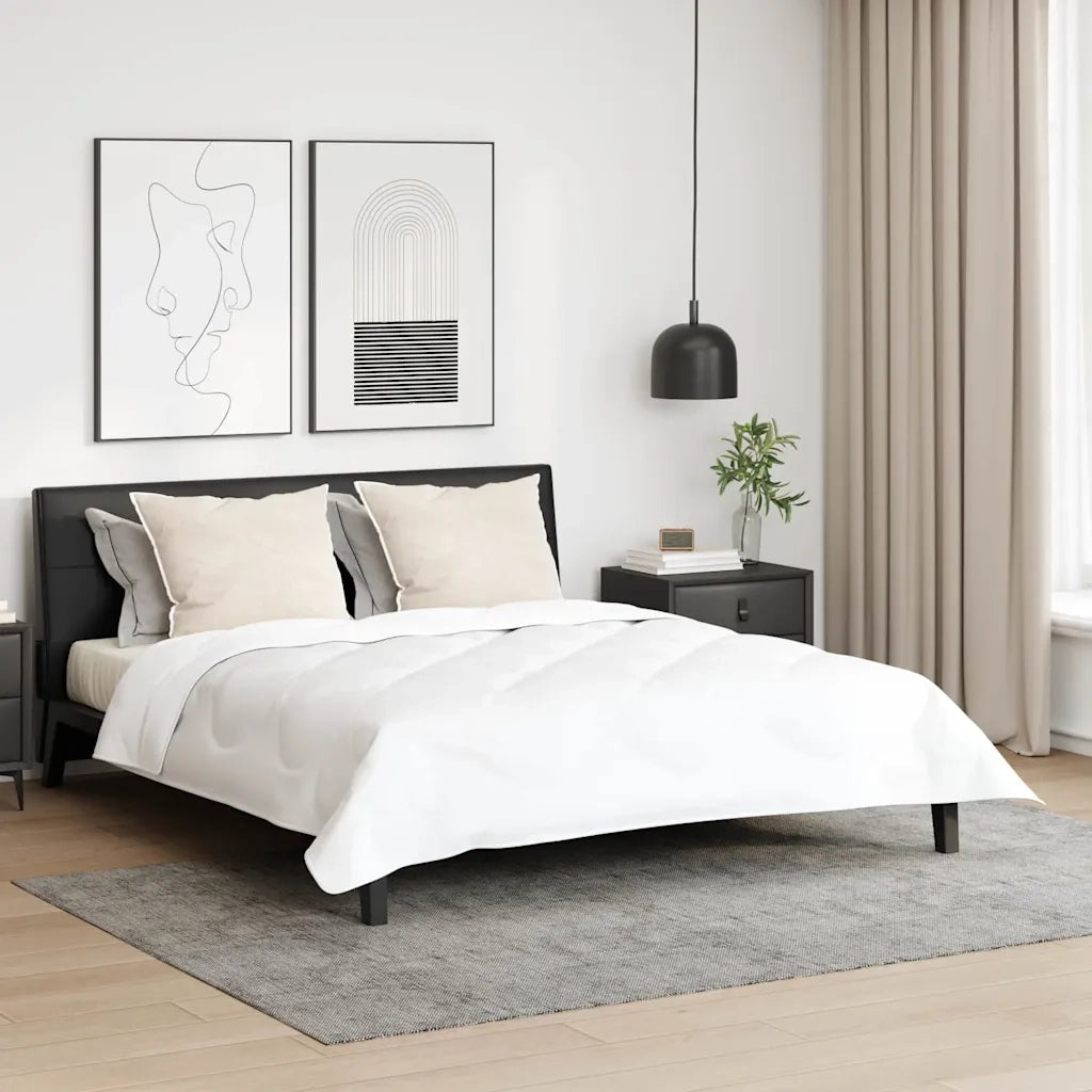 Cuscino 2 pcs Bianco 90 x 70 x 40 cm Cotone e Poliestere 42007811