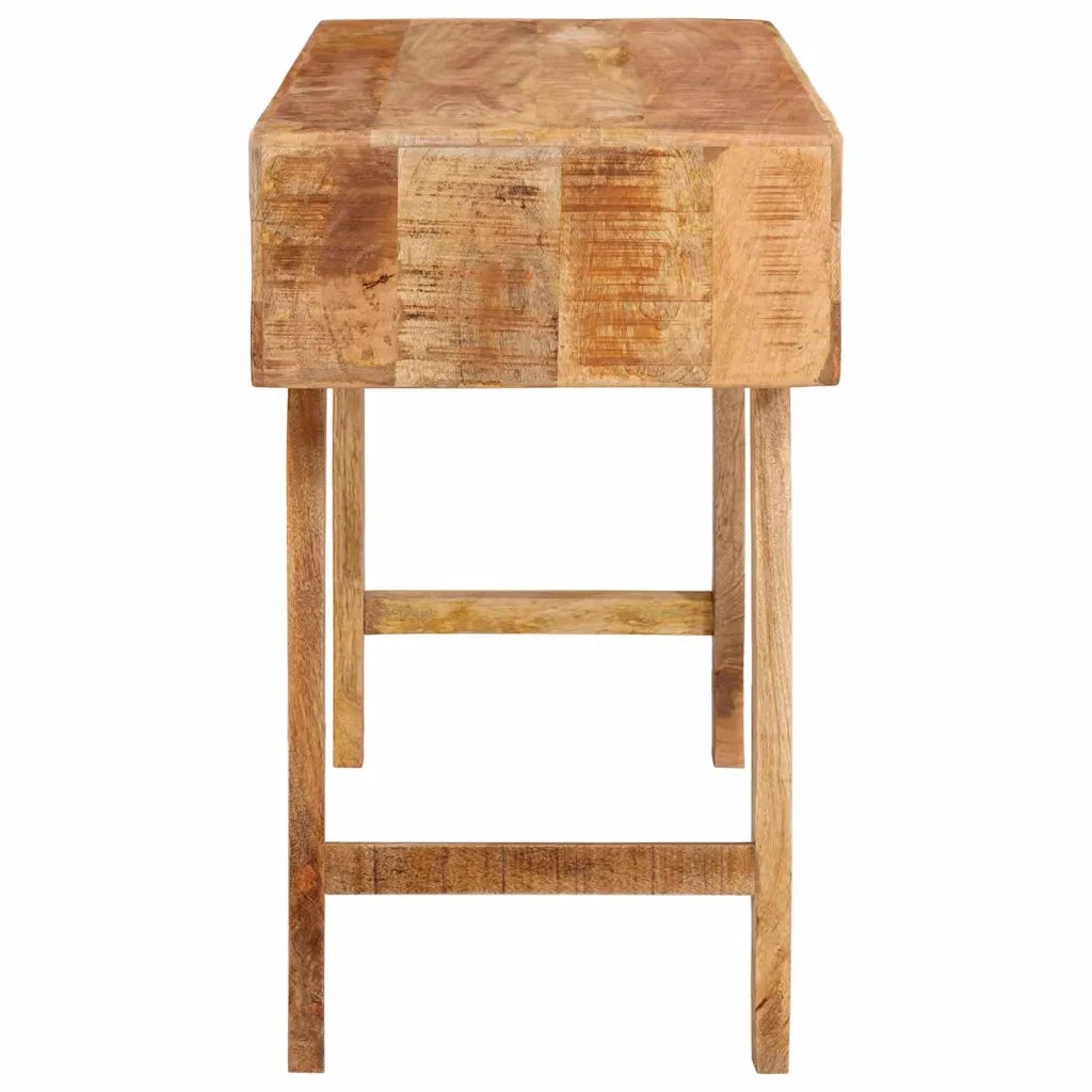 Tavolo da Trucco con specchio Marrone Legno di mango massello 4104565