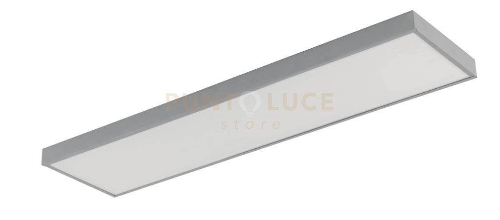 STRUTTURA GRIGIA PER PANNELLO LED 119,8X29,8X4,5CM