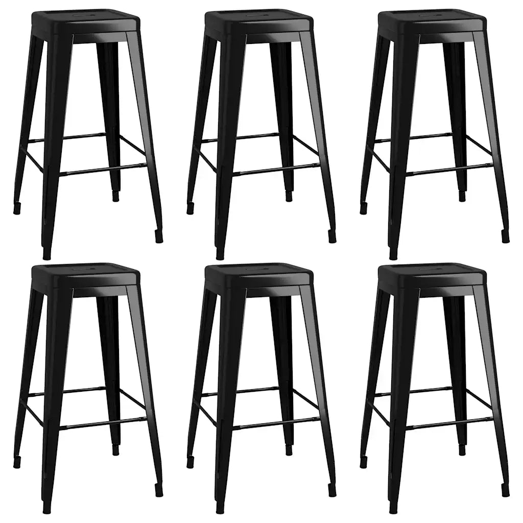 Set da Bar 7 pz Bianco e Nero 3057415