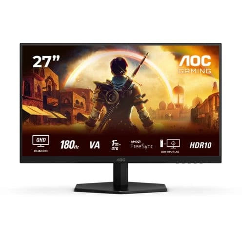 AOC G4 Q27G42XNE Monitor PC 68,6 cm (27") 2560 x 1440 Pixel Quad HD LED Nero, Rosso