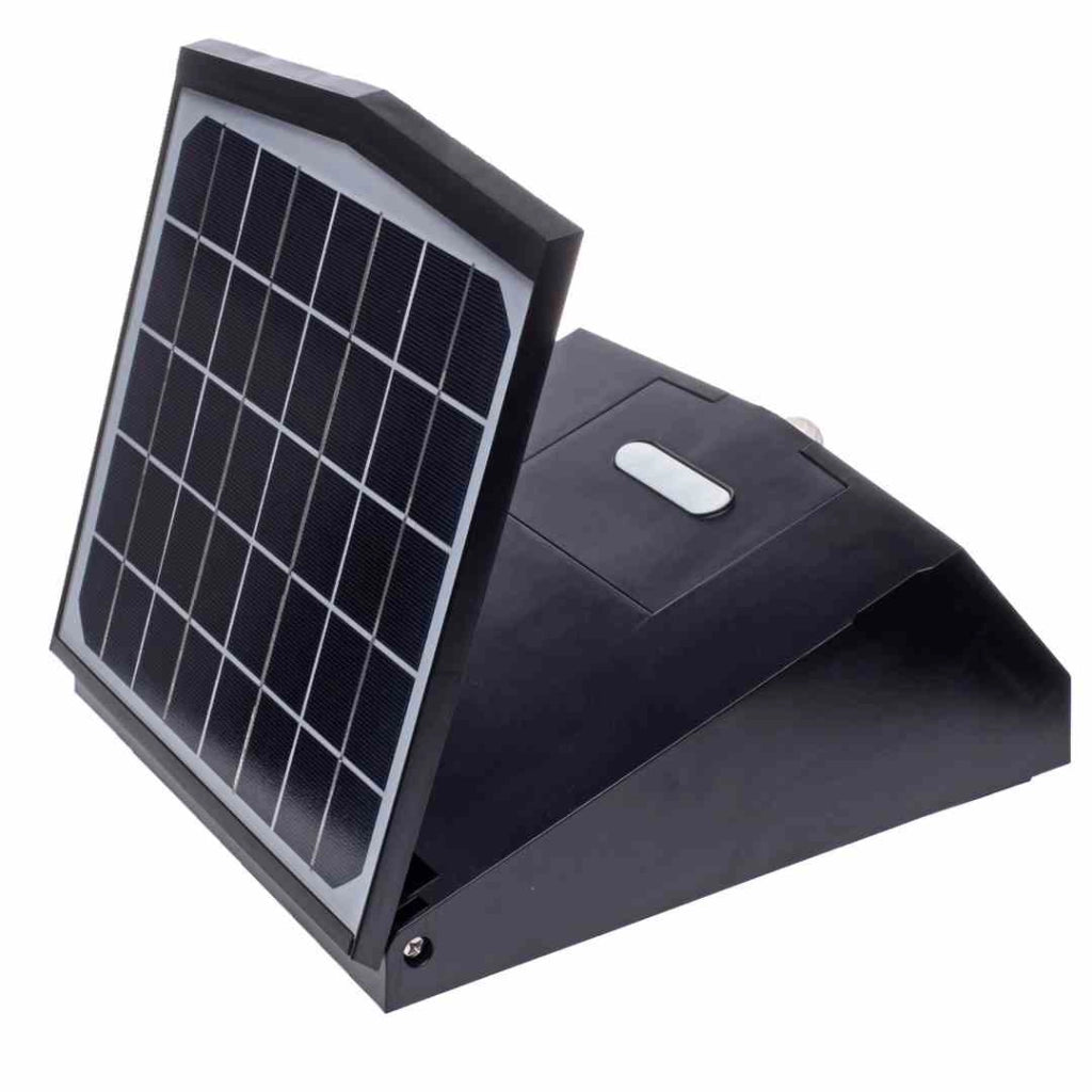 Applique esterna solare LED 15W IP65 nera Eko-Light EKO2004