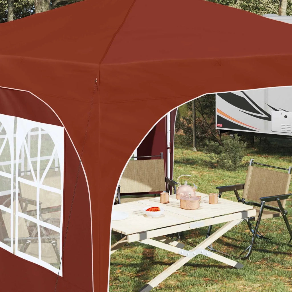 Tenda per feste a pop-up 290 x 290 x 245 cm Terracotta 42019864