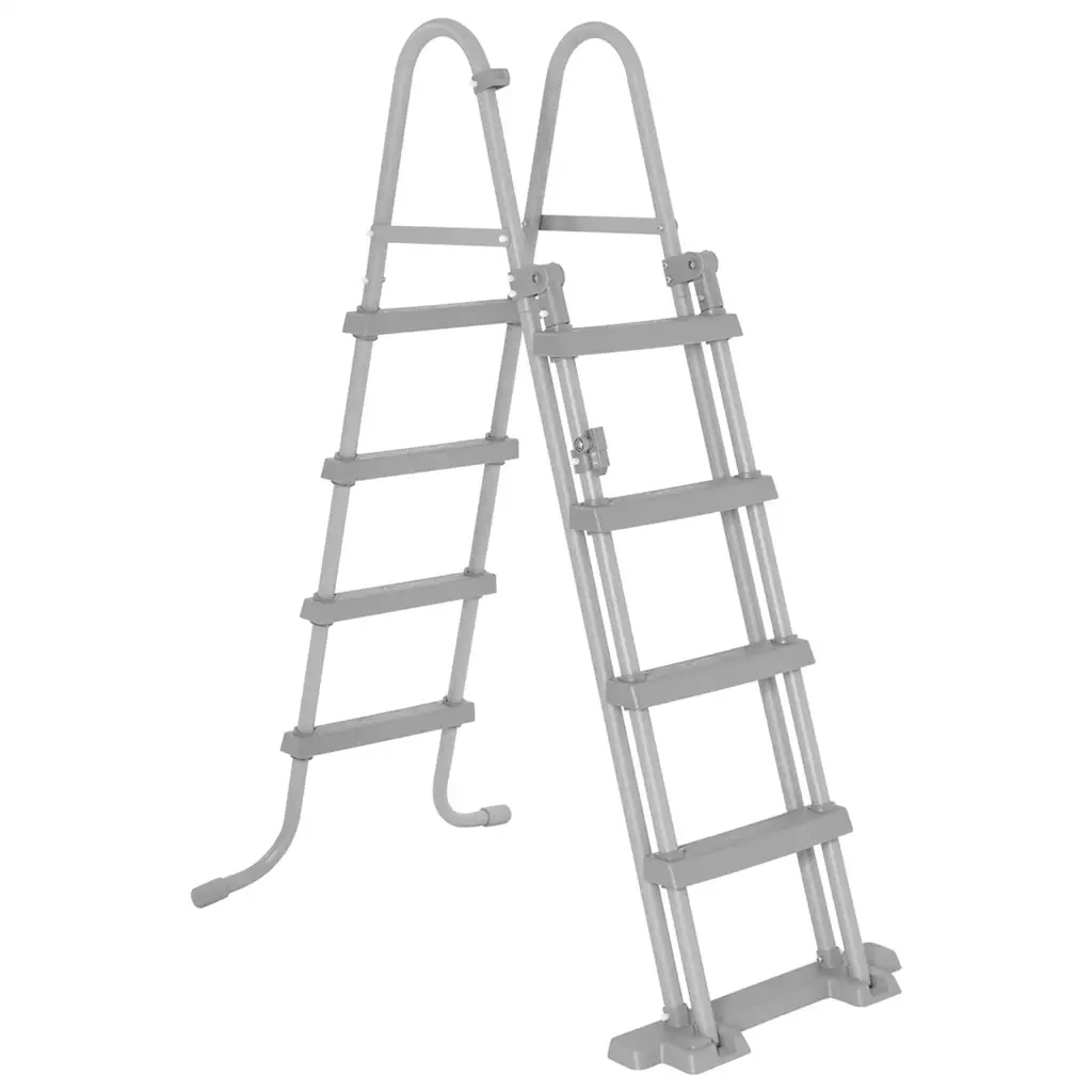 Bestway Scaletta di Sicurezza a 4 Gradini Flowclear 122 cm 3202682