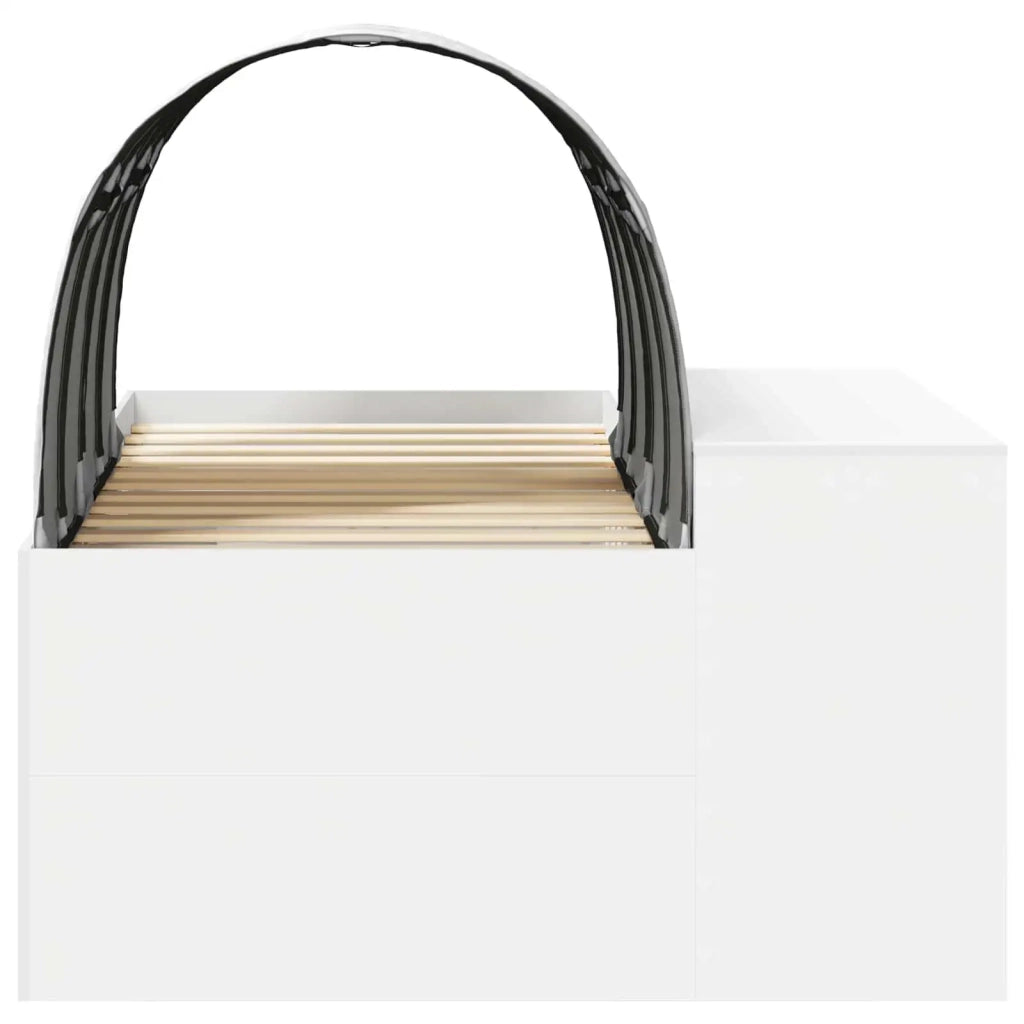 Letto con Tunnel 3 pz Bianco Legno ingegnerizzato 3423659