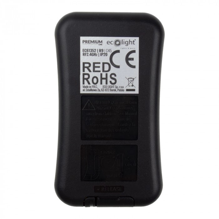 Telecomando R9 RF per controller IC RGB/RGBW bianco