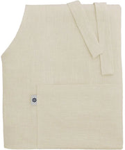 Schort in Lino e Cotone - Grembiule per la Cucina - 1 pezzo - 100% Lino - 70 x 84 cm