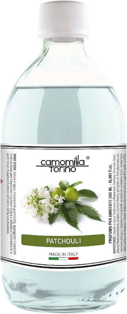 RICARICA PROFUMO PER AMBIENTE CAMOMILLA TORINO DA 250 ML AL PATCHOULI