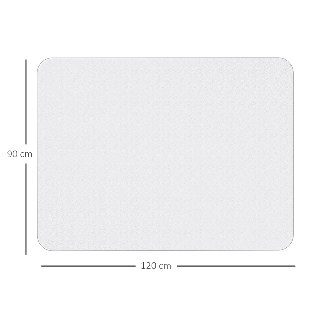 Tappetino Salvapavimento per Sede ¨C Minimal ¨C Plastica Trasparente 90x120cm