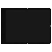 Schermo da balcone | Paravento da Balcone Nero 75x800 cm 100% Poliestere Oxford