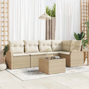 Set di divani con cuscino Beige Poliestere 3346051