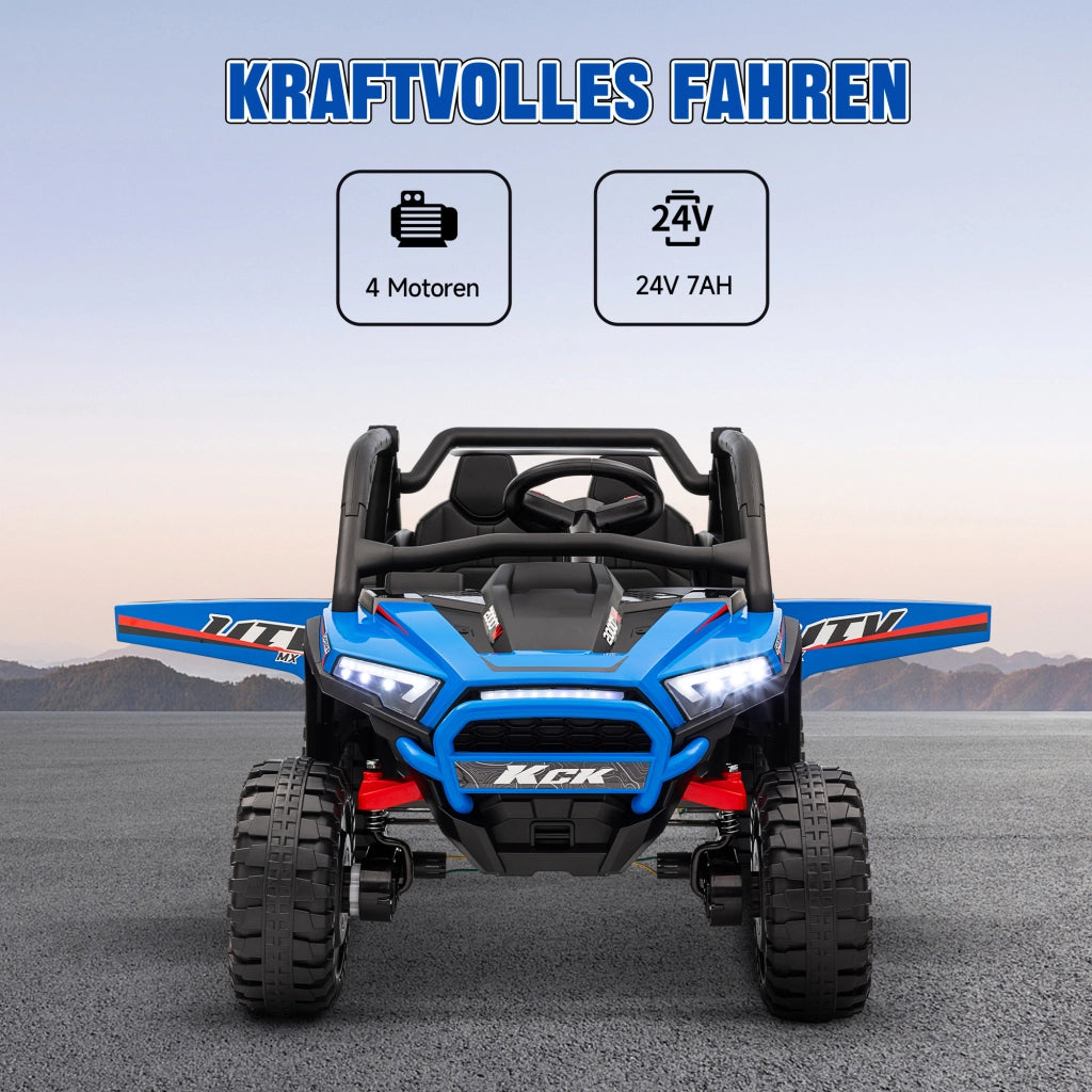 Auto elettrica per bambini ¨C zephmum ¨C Blu
