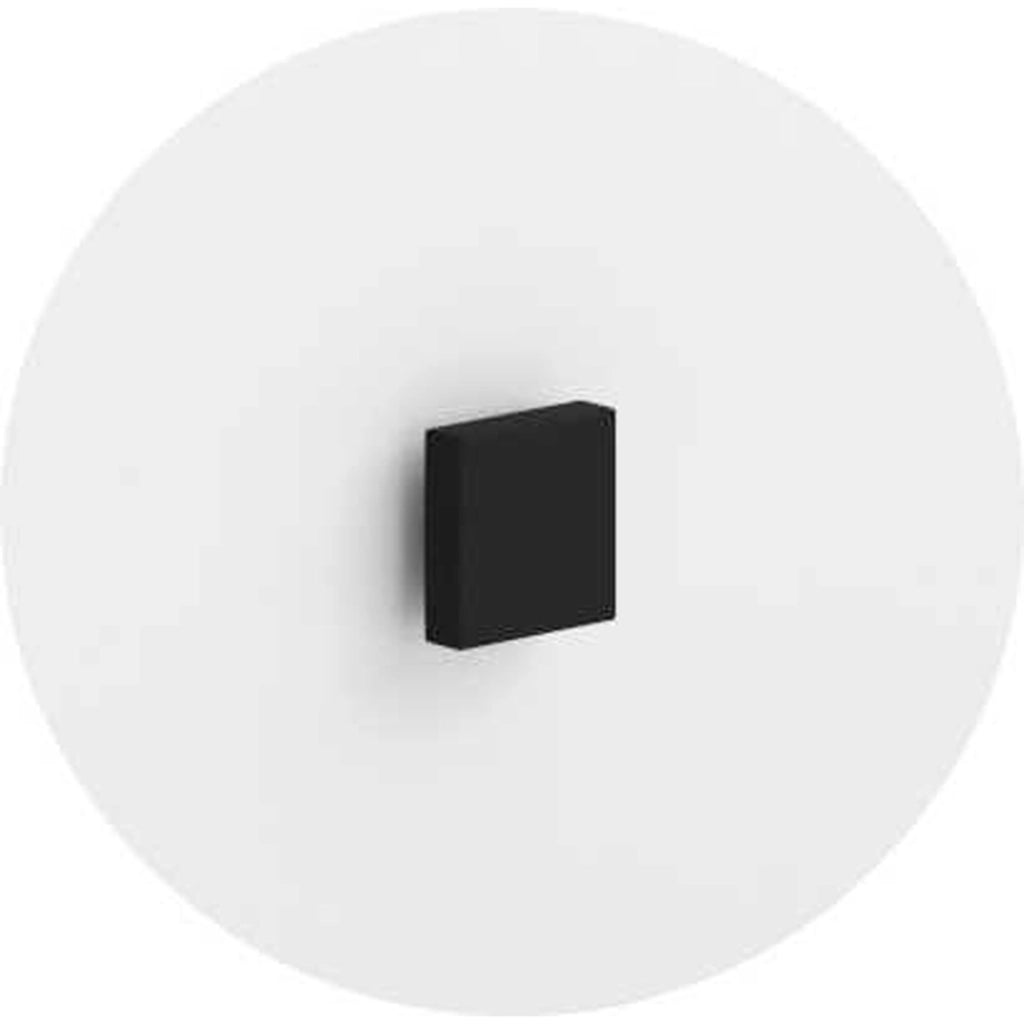 Comodino per cameretta Emi bianco con maniglia nera a cubo