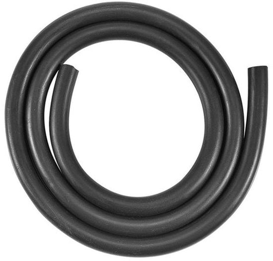 Buco siliconico flessibile, elemento di flessibilità morbido siliconico, tubo rigido di riparazione acrilica - Adatto per diametri 8-10-12 mm - Nero