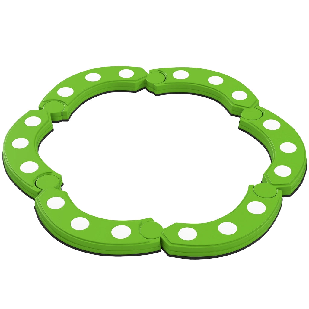 Barra di equilibrio per bambini in legno ¨C Minimal ¨C Verde 90x20x10