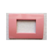 Trade Shop - Placchette Placche In Abs Per Serie Matix Bticino Compatibile 3 4 6 Moduli Color - Rosa -6 Fori     -