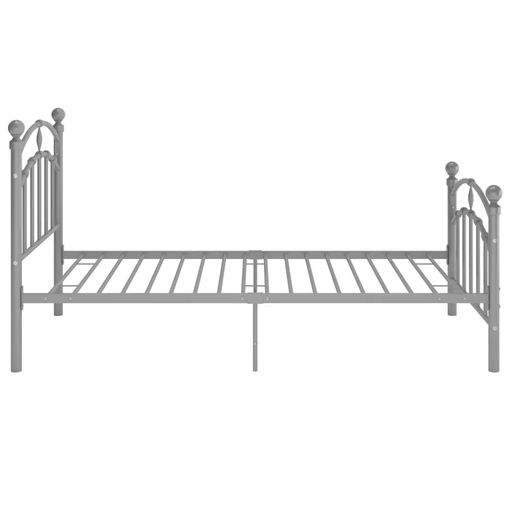 Giroletto Grigio in Metallo 90x200 cm 324969