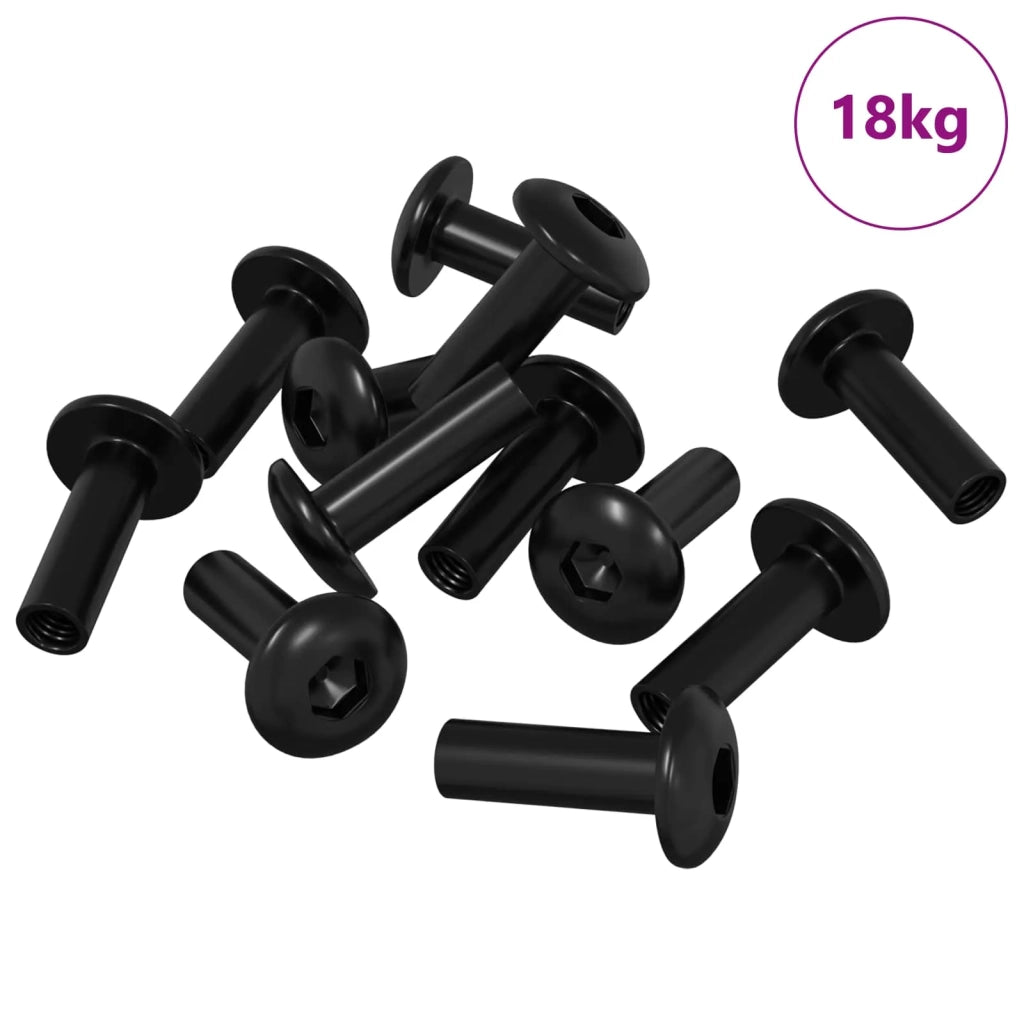 Dadi a Manica 8451 pcs Nero Metallo 864537