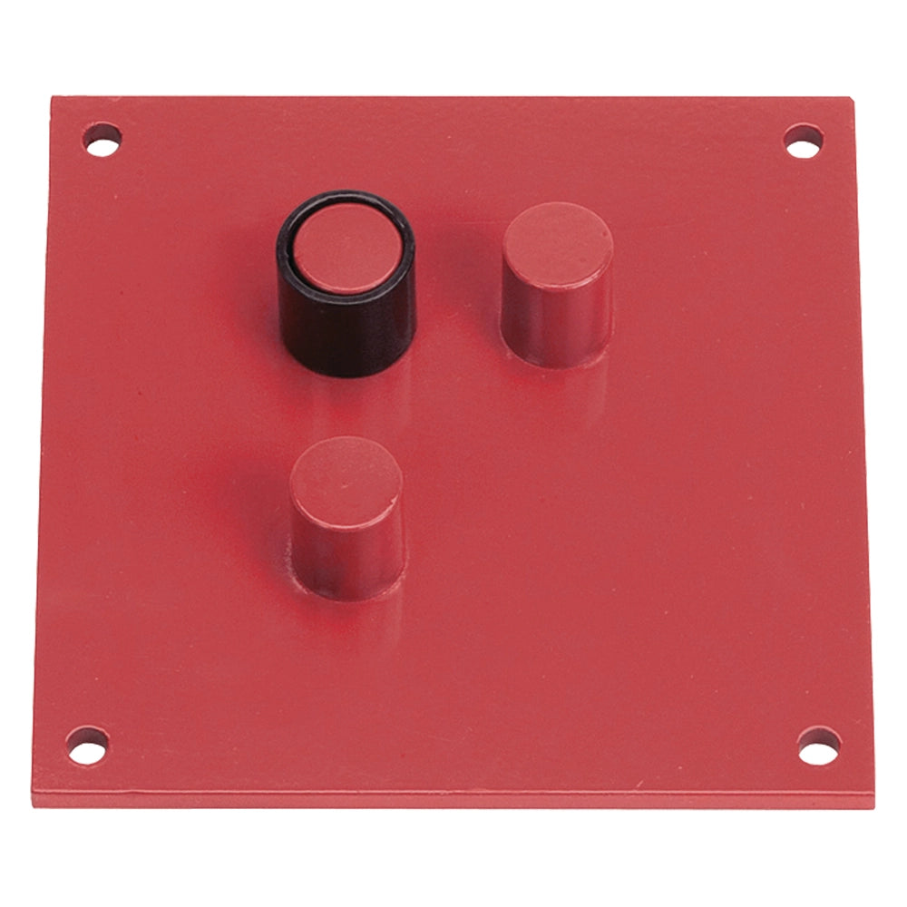 PIASTRA PIEGAFERRO cm 25 x  20 ø mm 22  - MADE IN ITALY
