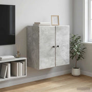 Mobiletto a muro Grigio Cemento 59 x 31 x 60 cm 899088
