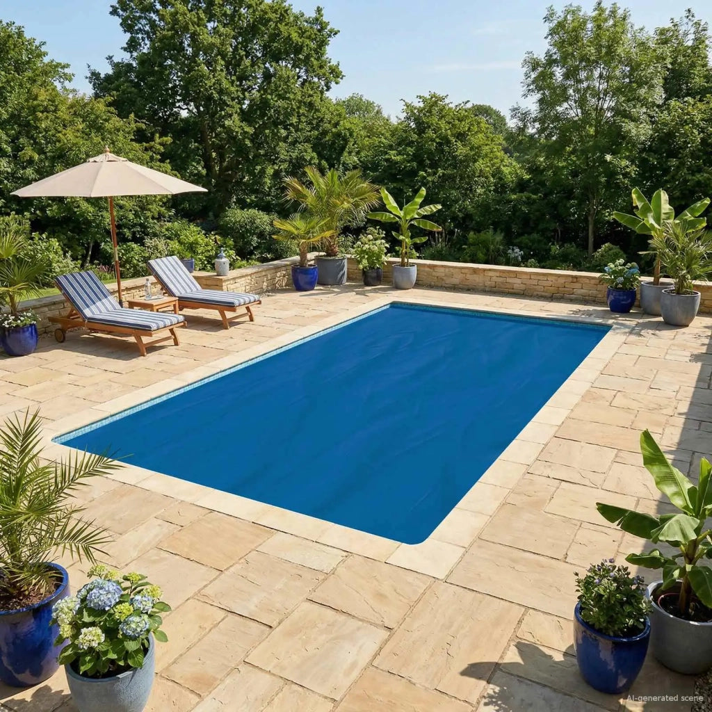 Copertura per piscina Blu 800 x 400 cm PE 42034635