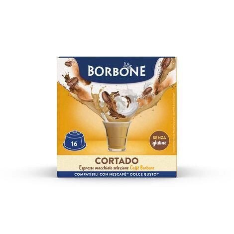 Caffe Borbone DGCORTADO16 capsula e cialda da caffè Capsule caffè 16 pz
