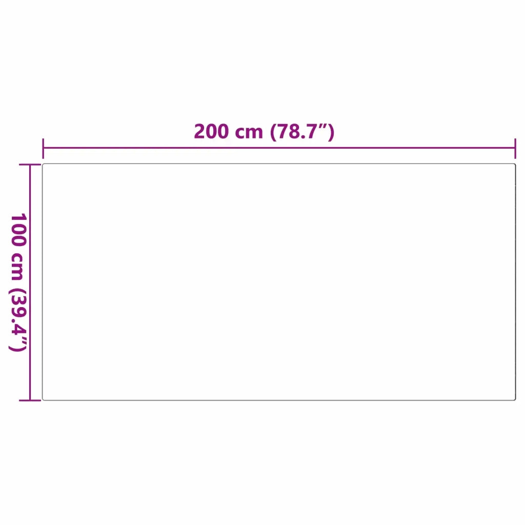 Tappeto antiscivolo in sintetica di coniglio OLITE Rosa 42021701