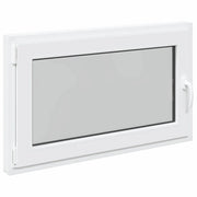 Finestra per Soffitta RISOR 100 x 60 cm PVC e Vetro Bianco CFW3247806