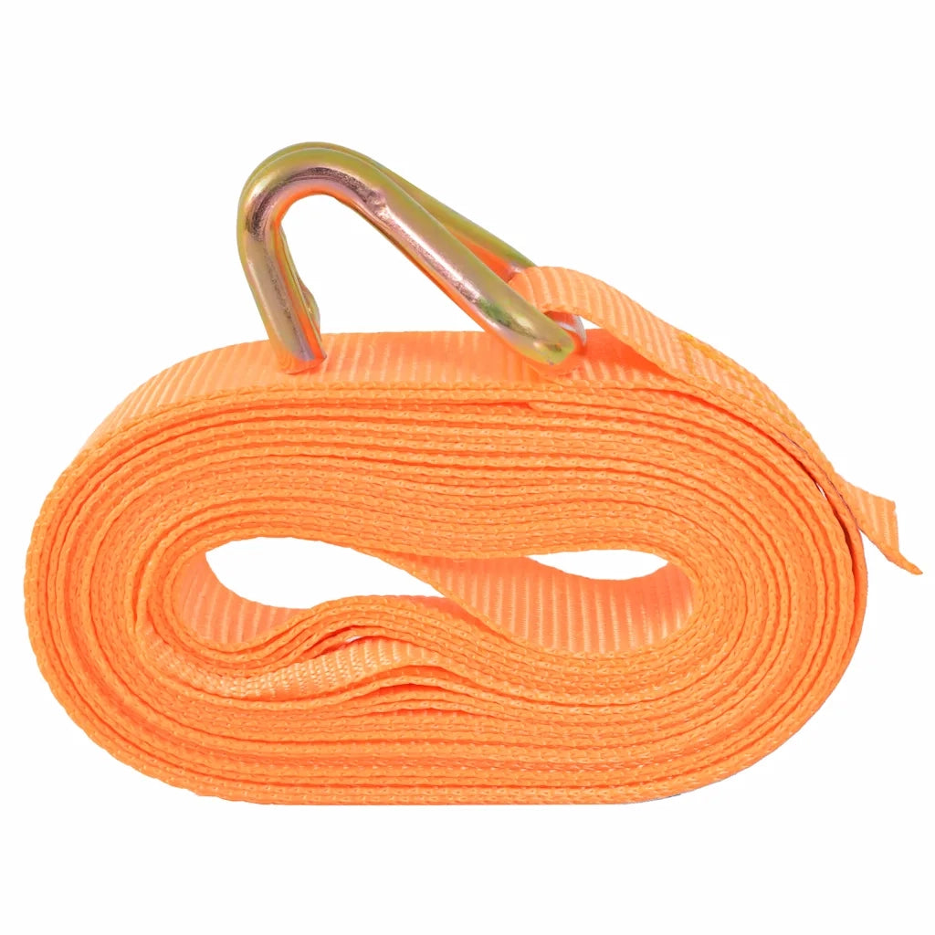 Cinghie d'Ancoraggio 4 pz a Cricchetto 0,4 T 6mx25mm Arancione CFW2566435