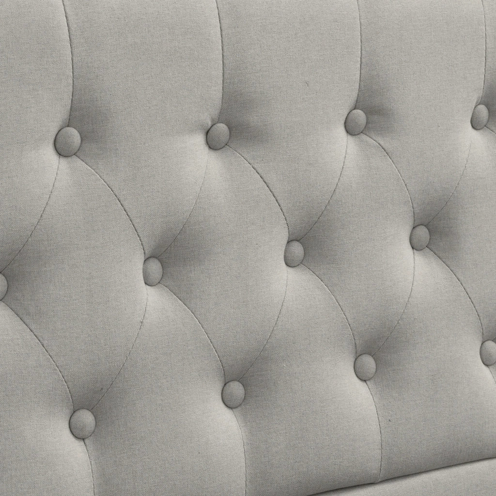Letto imbottito con idraulica - Xylo - 180x200 - Grigio
