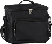 Borsa isolante per picnic - 10L - nera - pieghevole